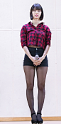 时尚穿搭# 女团热裤黑丝 CR#疯狂颜控 (10)