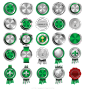 免抠徽章奖牌PNG