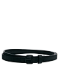 ASOS | ASOS Skinny Belt With Black Buckle at ASOS