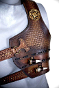 Leather harness Viking Viking Leather Armor Leather Armor by LaForjadePrometeo | Etsy