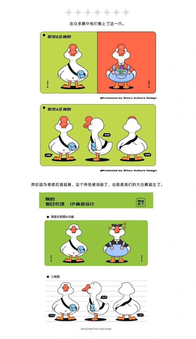 “度假鹅”IP形象设计_3_插画师 简创_来自小红书网页版