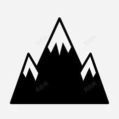 雪峰徒步旅行山 标志 UI图标 设计图片 免费下载 页面网页 平面电商 创意素材