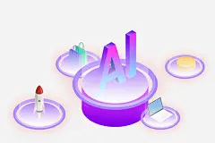 25D立体AI智能插画免抠png素材_新图网ixintu.com