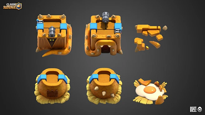 Clash Royale - Season 11 - Golden Dragon Tower Skin, Ocellus - SERVICES ...