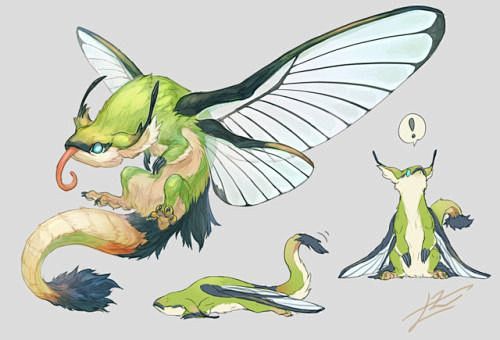 Hawkmoth Dragon