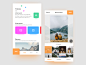 Home and Library Design #icon# #UI# #app# #主页面# #界面# #icon# 采集@设计工厂
