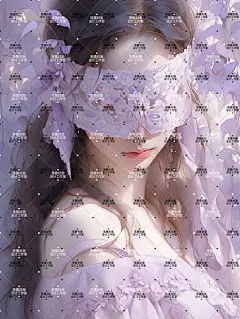 AI版权图古风女1598