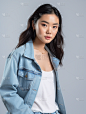 服装服饰女模特