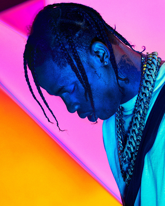 travis scott on beha.