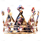 3D立体华丽皇冠免抠元素
