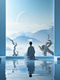 Midjourney 日常分享｜禅意