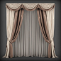 Curtains121 3D model