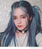 绘画超话     #绘画参考# 头像练习素材 ​​​​