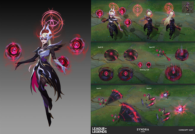 暗黑元首 辛德拉：魔女——Art：OTL...