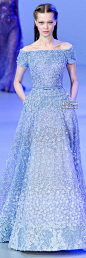 Elie Saab Spring 2014 Couture清新高雅