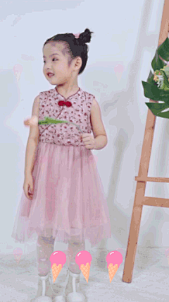 童装转场主图可爱竖版视频