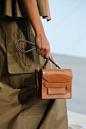 Hermes Gold Crocodile Petit Sac Double Bag - Spring 2019