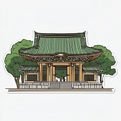 城市地标logo插画之日本_8_元宝书记_来自小红书网页版
