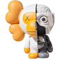 KAWS, ‘KAWS X BAPE DISSECTED BABY MILO (GREY)’, 2011