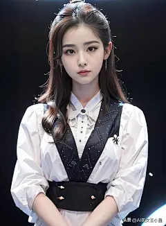 AI美女—貌美如花的总裁助理？-今日头条