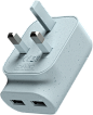 Duo Plug | UK Double USB Wall Plug & Charger | Nolii