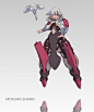 character line up 02, moxuan zhang