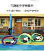 儿童早教感统训练器材幼儿园运动会户外风火轮趣味游戏道具坦克圈-淘宝网