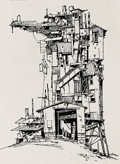 冰冻刺猬采集到场景-废土
