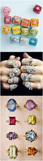 Vintage Rings，慑人魅力！ @潮饰女王