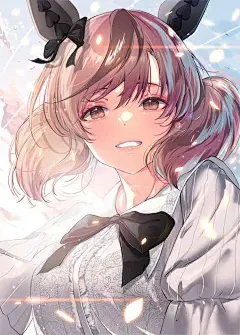 yae老师C102的赛马娘×地雷系&amp;化妆主题插画本『LOOK+iSM』，24P。附赠的透明文件夹可以用来盖在图上呈现不同的效果。