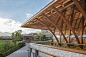 Tahoe Qingyun Town,Fish-bellied truss supporting structure. Image © SCHRAN Architectural Photography