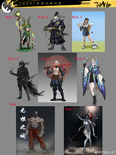 是个臭画画的采集到欧美Q版