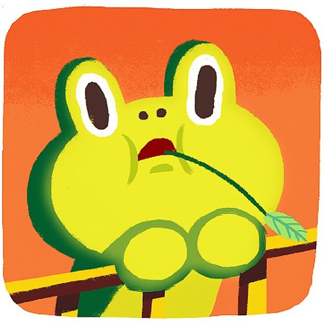 linefriends蛙里奥linefriendstoonlinefriends漫画辛苦了一年过去的