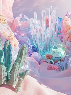 超现实梦幻海洋沙丘 - 小红书