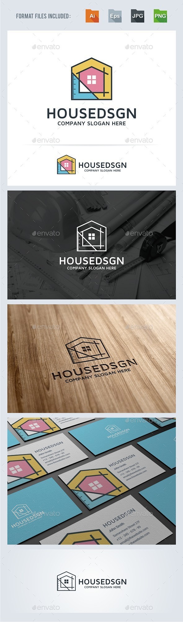 房子设计-建筑标志模板建筑标志模板Hou...