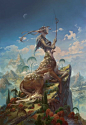 【史诗概念插画】领略鬼斧神工的画风Peter Mohrbacher 欧美写实【542MB】-怪物军团-微元素 - Element3ds.com!