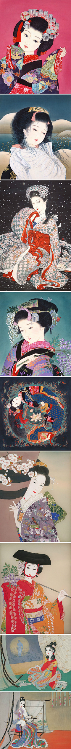 -flower-采集到日韩  插画