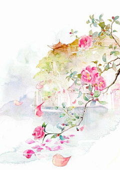 朴心puxin采集到中国风风景插画