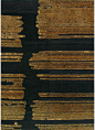 Sartori Canareggio Area Rug, Teal and Light Brown, 5.58'x7.87' - Contemporary - Area Rugs - by Sartori Rugs