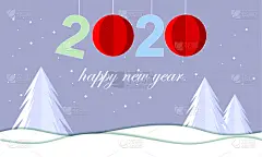 2020,日历,新年前夕,品牌名称,事件,雪,传统节日,节日,礼物,明信片