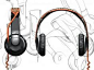 Headphones-design-sketching-by-Kyle-Runciman-355x266.jpg (355×266)