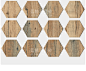 木纹六角砖仿古砖客厅背景墙砖餐厅厨房墙砖卧室木纹砖地板砖瓷砖-淘宝网