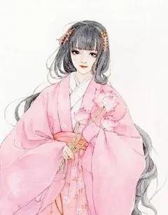 漫画人物图片女生古装图片