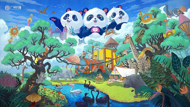 长隆-商业插画