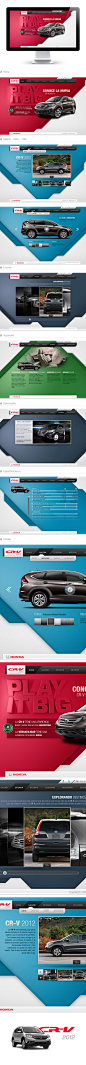 CR - V 2012 - Honda on Web Design Served