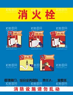 消火栓使用方法  - 源文件下载【酷图网】消火栓,防火意识,使用方法,消火栓海报,消火栓用法,消火栓操作,消防栓