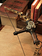 bow and arrow, steampunk