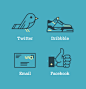 Social Media Icons from Rype Arts › PatternTap