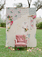 shabby chic photo backdrop