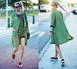 Marta M - Sheinside Cardigan, Sheinside Dress, Primark Sneakers - Striped dress